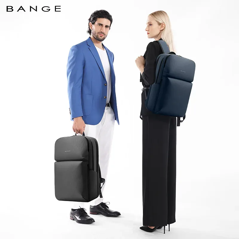 sac dos polyester texturé noir grand capacité ceinture air poignée souple fermeture éclair usage voyage école affaires