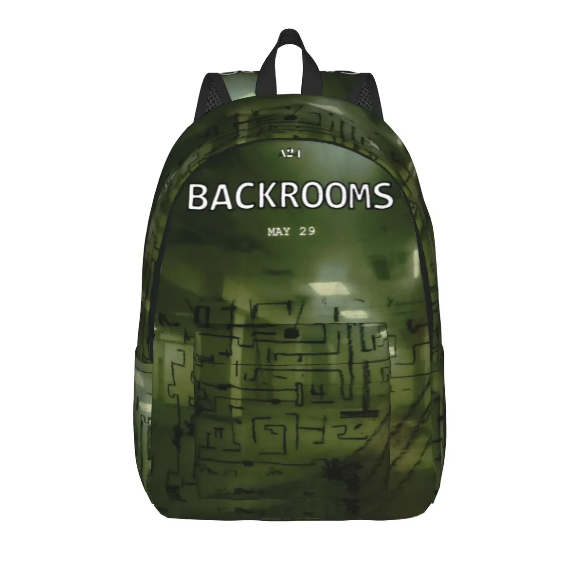 sac à dos backrooms horror movie 2026 pour hommes et femmes, sac à dos cool pour étudiants et professionnels, sacs en toile pour l'université, cadeau