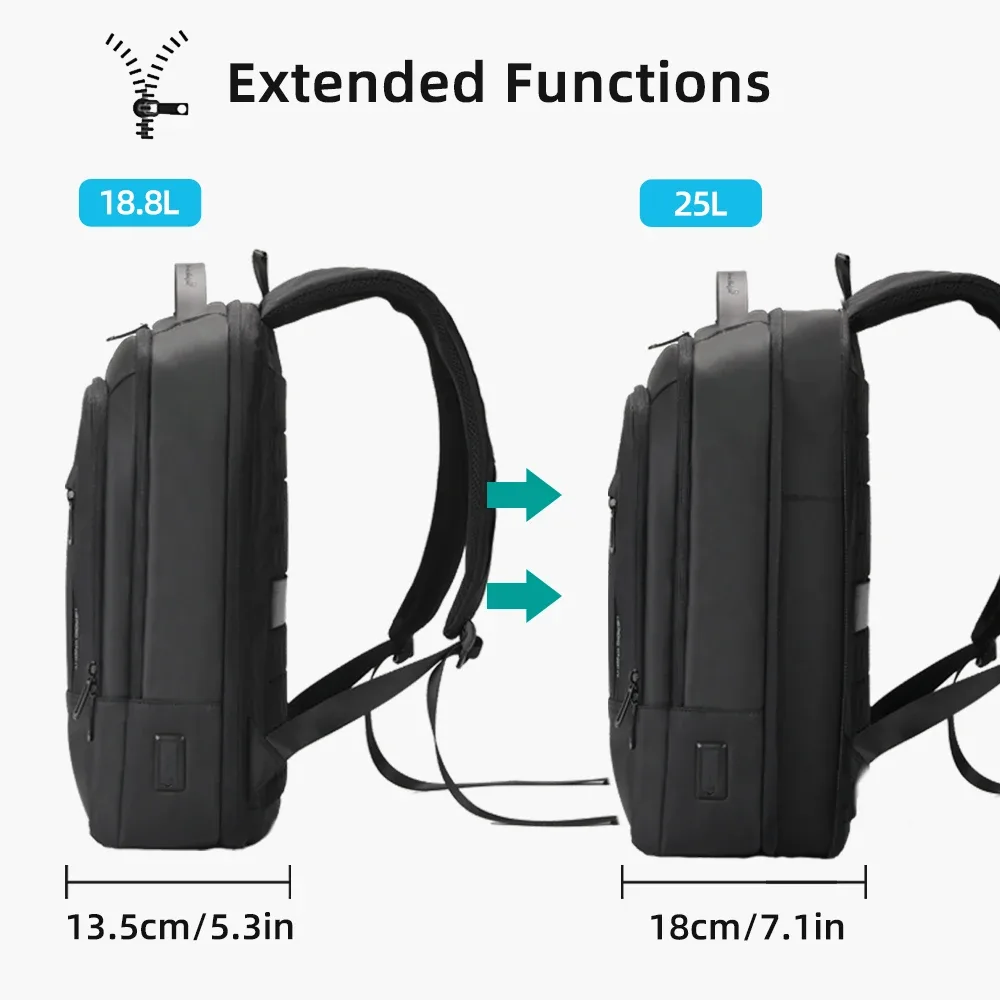 heroic knight slim homme sac à dos pour ordinateur portable sac d'école étanche avec chargement usb pour garçons adolescents sac à dos de luxe hommes en travail