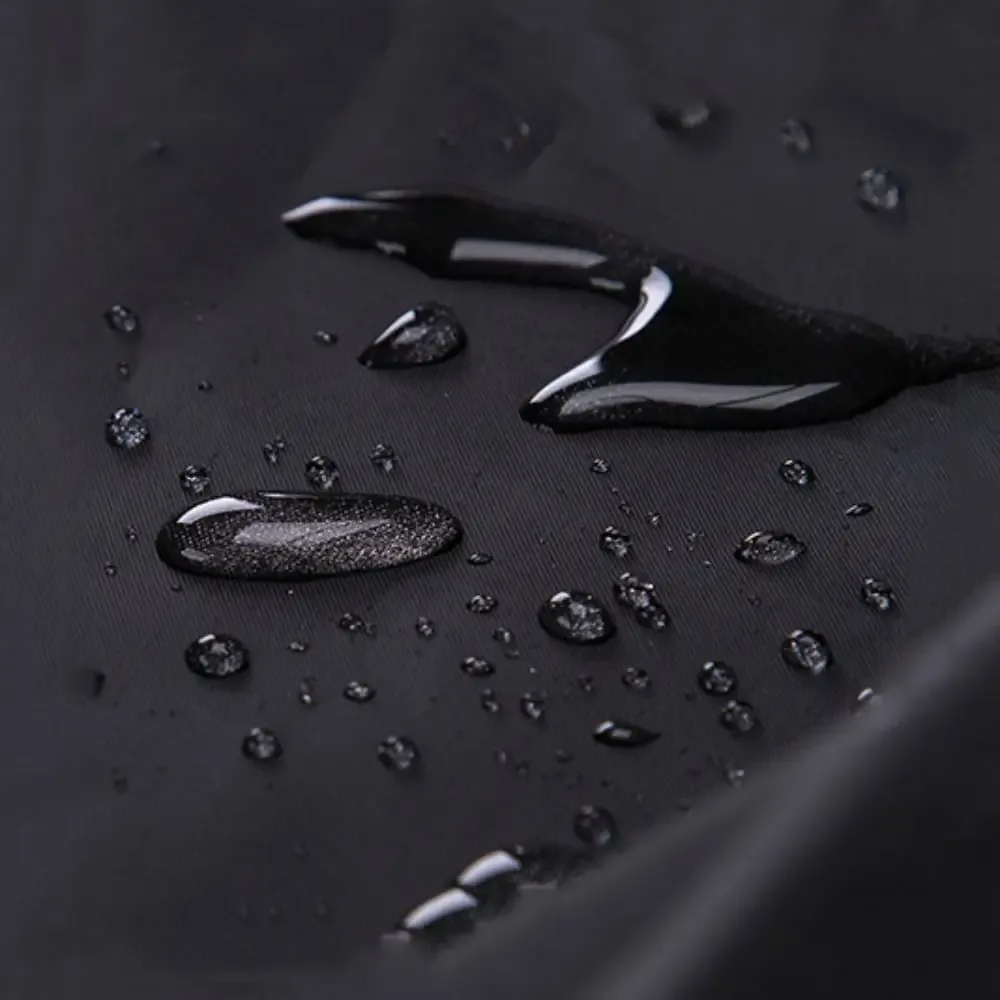 Housse de pluie réfléchissante à double boucle en tissu Oxford, élastique, réglable, pour sac de randonnée et camping en plein air.