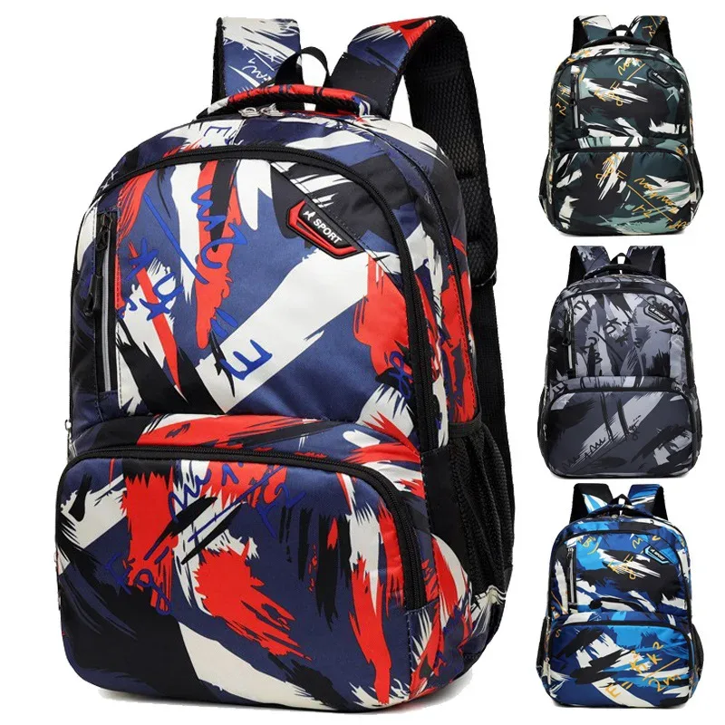 créatif plus récent camouflage sac à dos à la mode étudiant sac d'école voyage sac à dos style coréen unisexe épaissir affaires sacs à bandoulière
