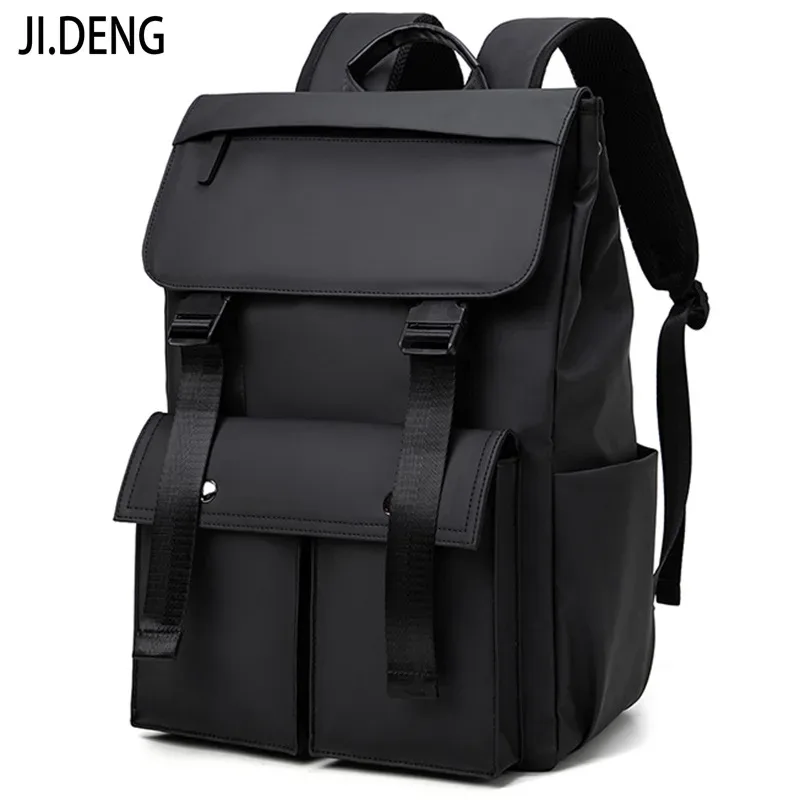 sac à dos multifonctionnel pour hommes, sac léger pour ordinateur portable de 15.6 pouces, matériau hydrofuge, sac d'école de grande capacité