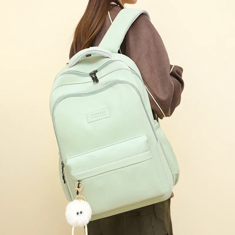 sac à dos femme grande capacité femme multi-poches décontracté femme sac de voyage cartable de haute qualité pour adolescente livre sac à dos