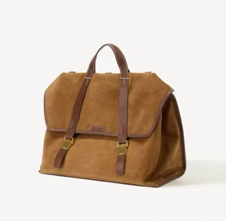 nouvelle version 2026 sac à dos vertical rétro en toile de jean, grand format, pour le quotidien, le shopping, les documents et l'ordinateur, tendance