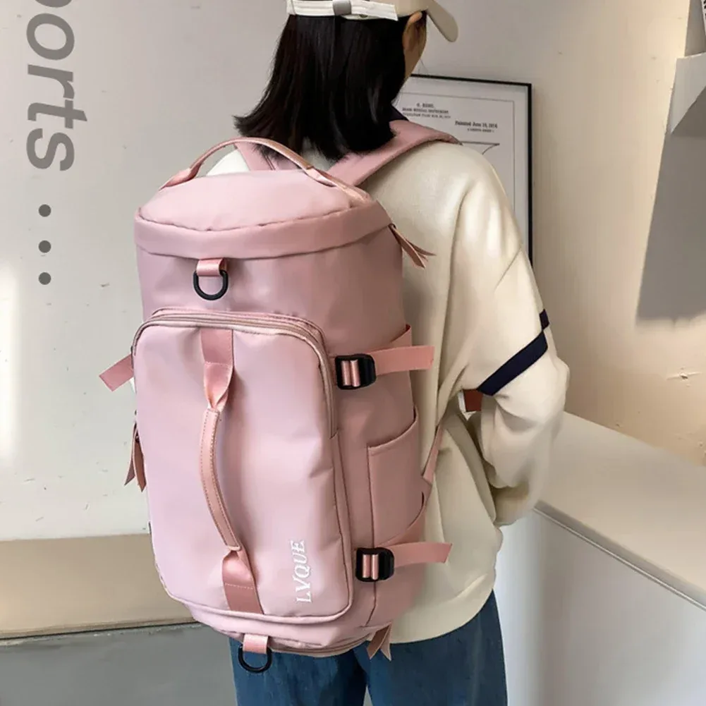 grand sac à dos de sport pour hommes et femmes, sac de voyage, fitness, entraînement, camping, extérieur, salle de sport, 138