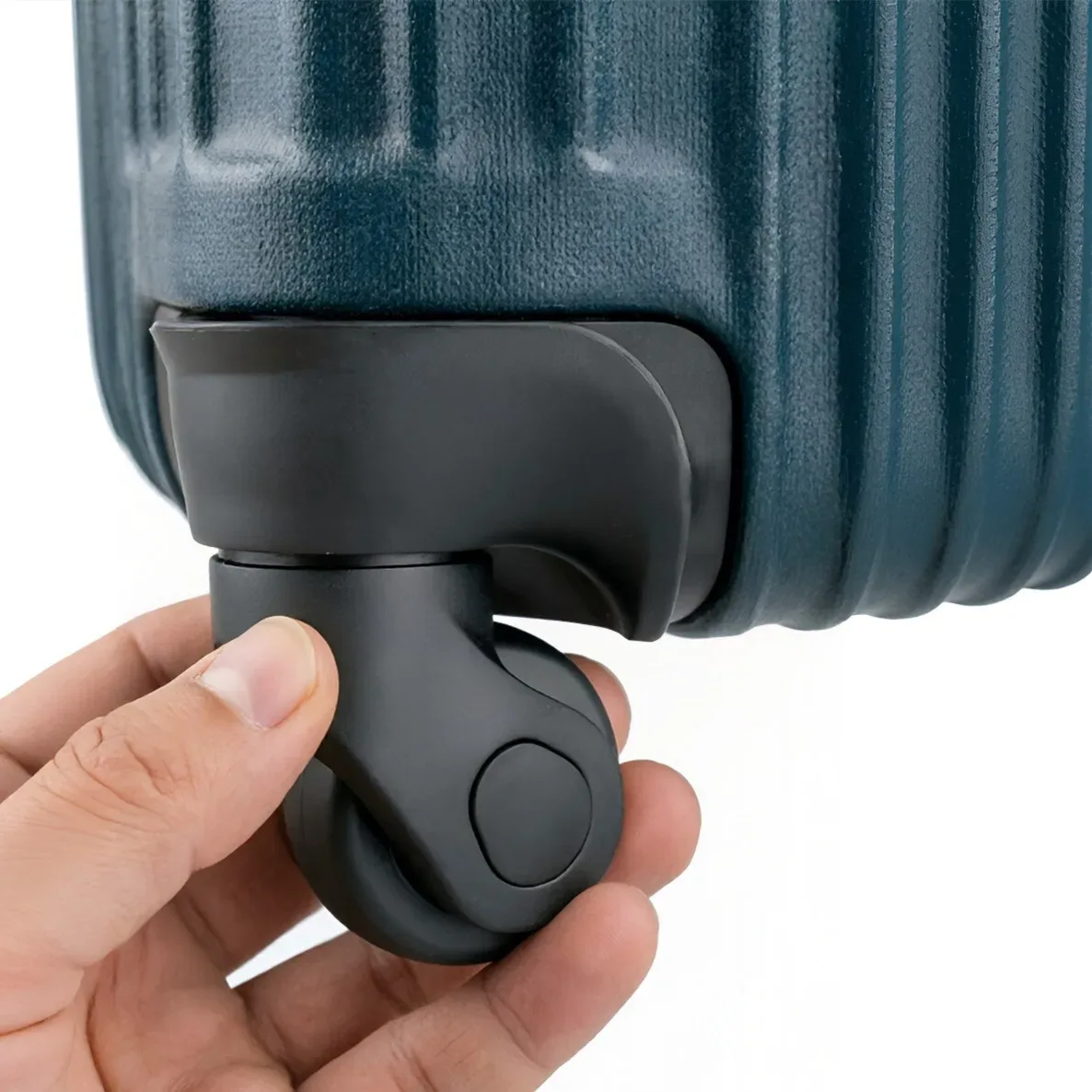roues de rechange pour bagages, accessoires de réparation, bricolage, pour valises de voyage, roues universelles résistantes à l'usure, haute qualité, 2 pièces