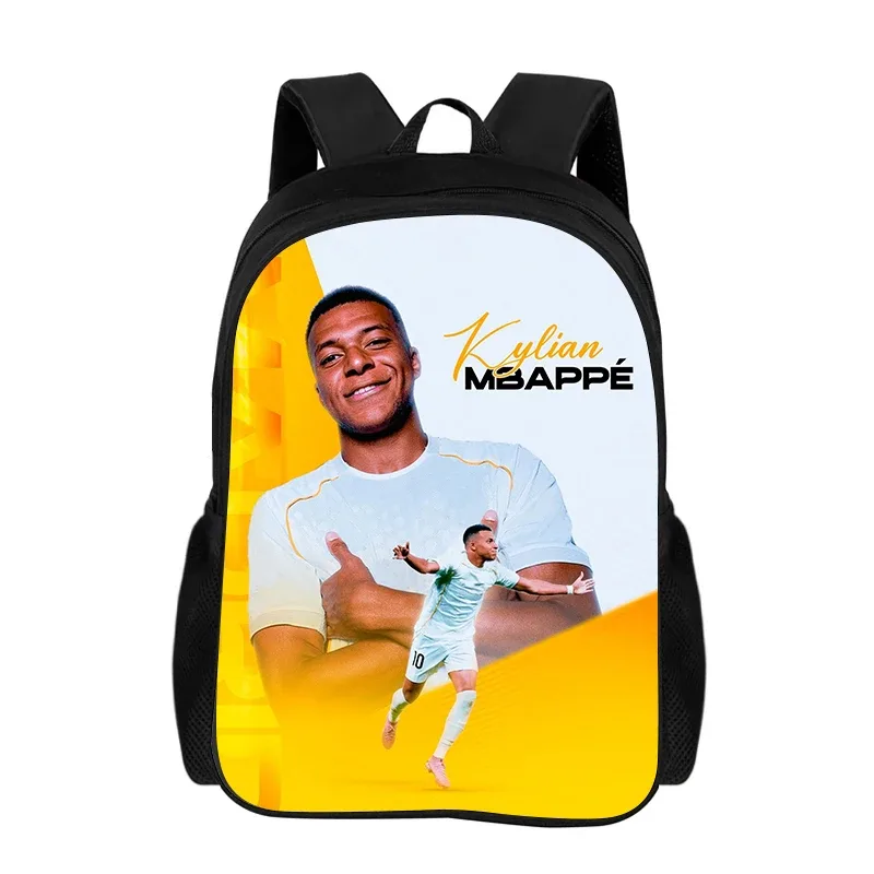 sac à dos m-mbappe pour l'école et les voyages, sac à dos pour enfant, sport de football, sac à dos pour enfants, sac à dos de star du football, cadeau