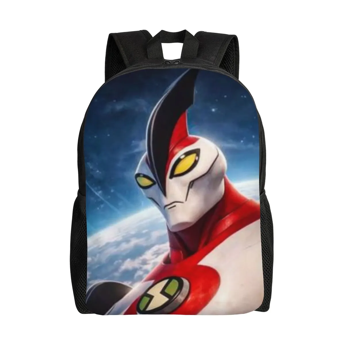 sac à dos ben 10 pour la rentrée scolaire, avec logo ben 10 omnitrix abstrait et sangle réglable