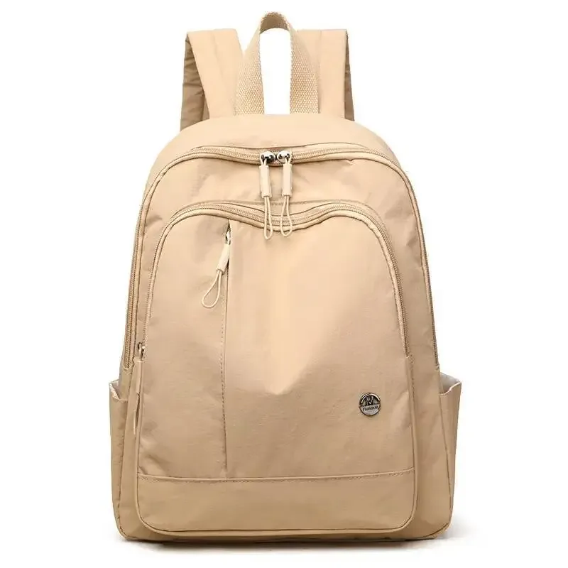 nouveau décontracté mode simple oxford tissu polyvalent grande capacité multi couches double sacs à bandoulière femmes léger sac à dos
