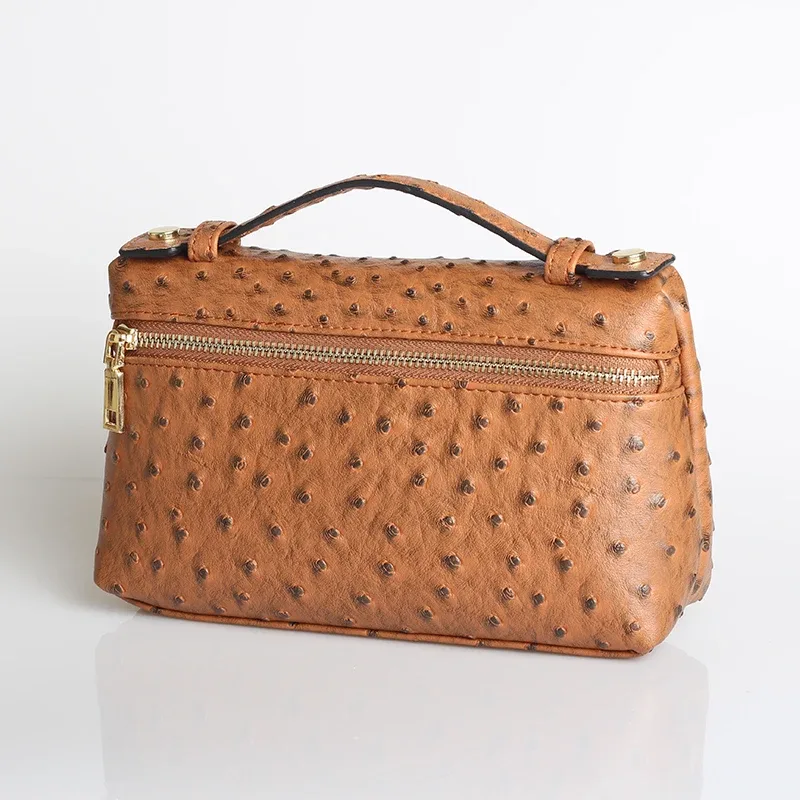 tophiigh-sac à main de maquillage portable pour femmes, pochette, sac à main, sac à main pour dames, sac à main, sac à main, savoir chaud, salle, rouge, café, mode