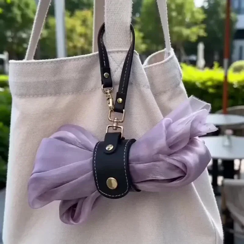 clip multifonctionnel cuir rose doré sangle accessoire voyage rangement casquette serviette sac main école sport cadeau utilitaire