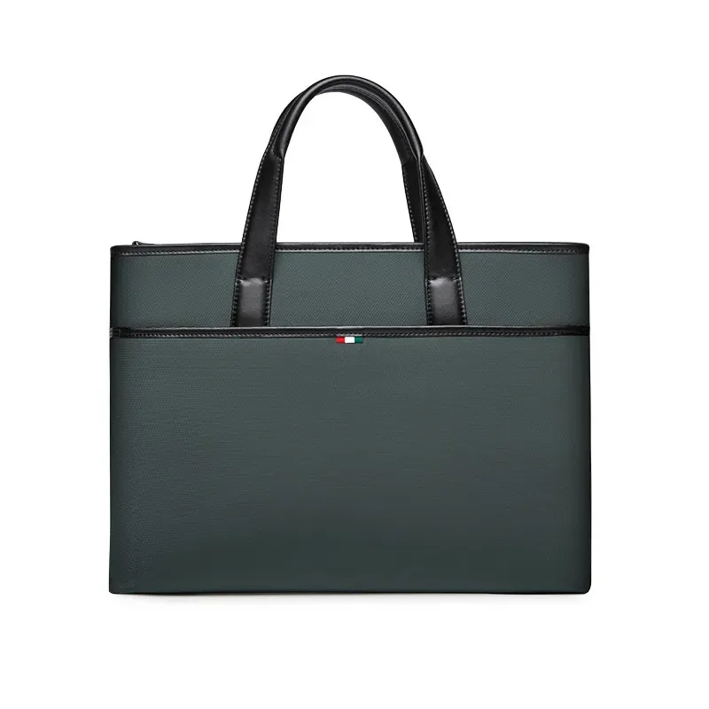 sac à main pour ordinateur portable résistant à l'usure pour homme, sacoche d'affaires pour ordinateur portable, sac à documents pour le bureau, les déplacements et les voyages