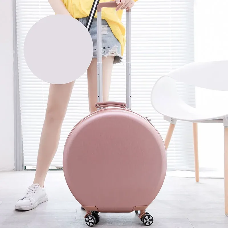 sac voyage polochon pc rose noir beige toupie poignée confortable roue universelle 360 degres impermeable