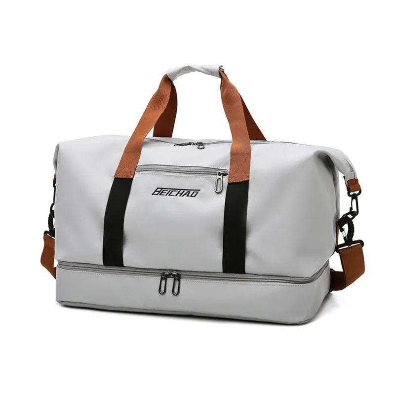 sac de voyage extensible pour femmes, sac à main de sport, sac de fitness, grande capacité, sac de nuit pour week-end à une épaule