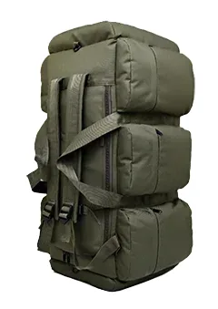 sac voyage sac sport camouflage noir vert olive bandes grises vertes sangle douce capacité grande