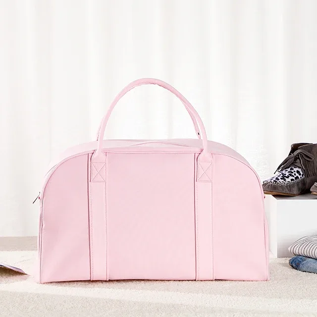 sac polochon en toile pour la fête des mères, pour femmes, week-end, sport, nuit, couleur unie, voyage, vacances, cadeau pour maman, idéal pour les voyages