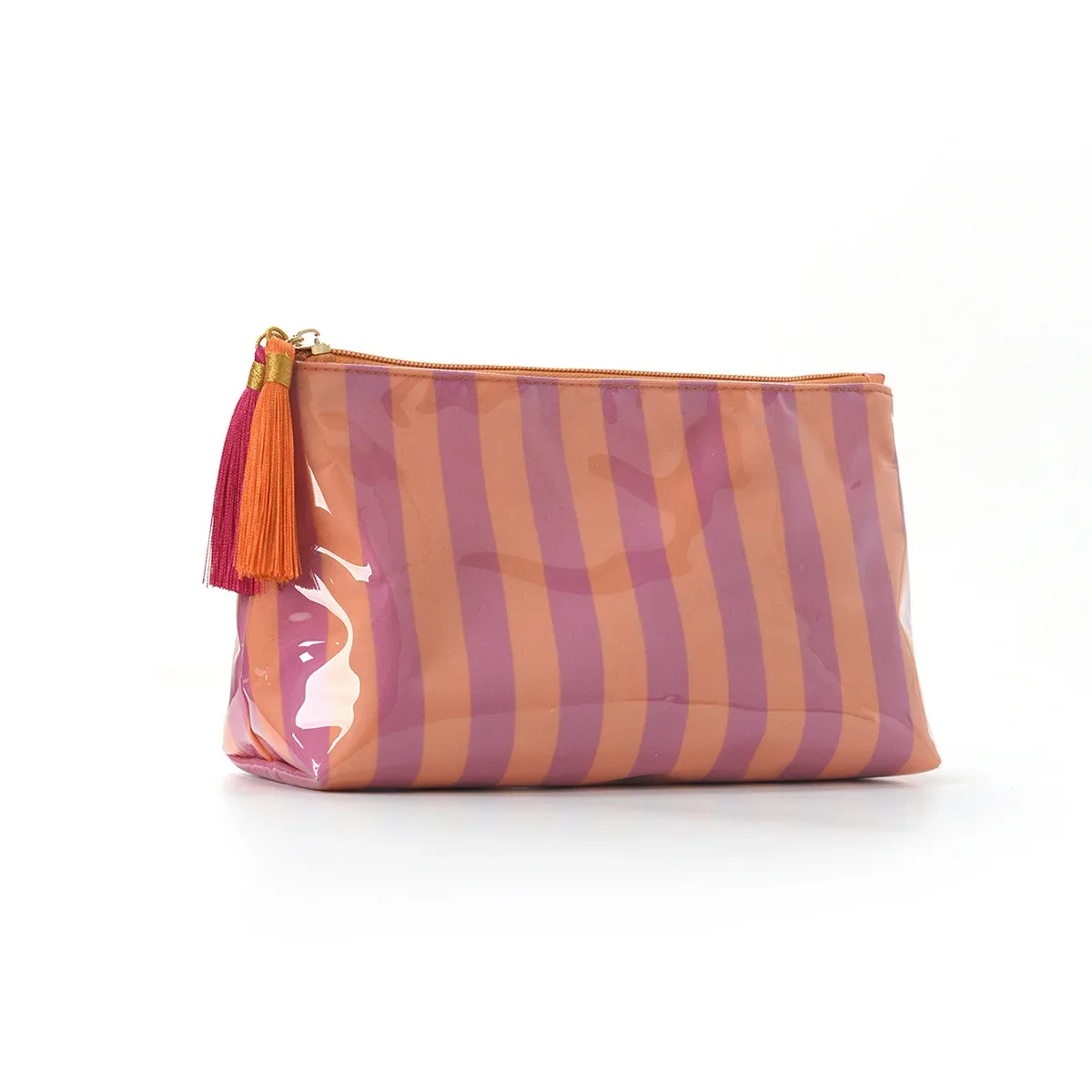 trousse de maquillage grande capacité avec pendentif pompon, sac de rangement pour articles de toilette, sac de voyage, cadeau pour femme et fille, utilisation au bureau et à la maison