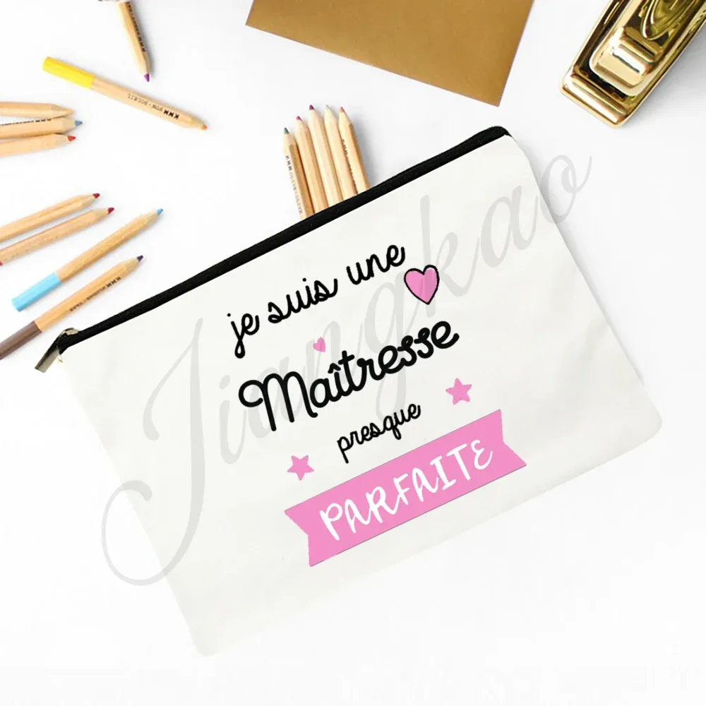 un merveilleux professeur difficile à trouver difficile à laisser impossible pour oublier un sac à crayons imprimé trousse de toilette de maquillage cadeau pour les enseignants