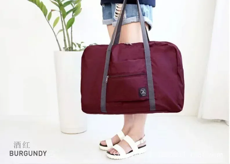 sacs de voyage pliables en nylon de grande capacité, bagages, sacs à main waterverde pour femmes et hommes, rangement de voyage, emballage de vêtements