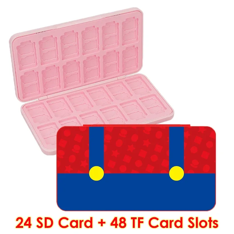 pour ns2 étui de transport de style mario pour switch 2 – sac de voyage ns2 avec poches de rangement pour filles et garçons