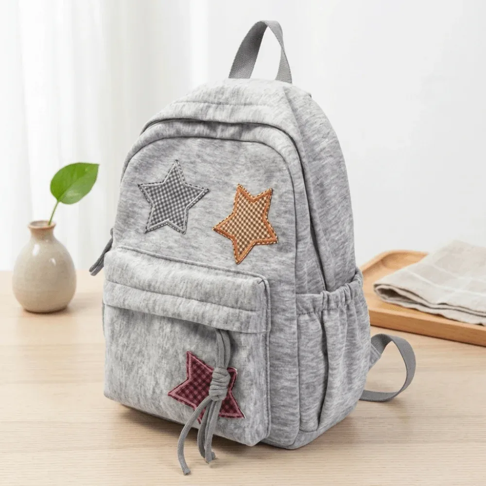 sac à dos en velours côtelé tendance, léger, grande capacité, sac à dos scolaire, tissu doux et coloré, sac de voyage scolaire