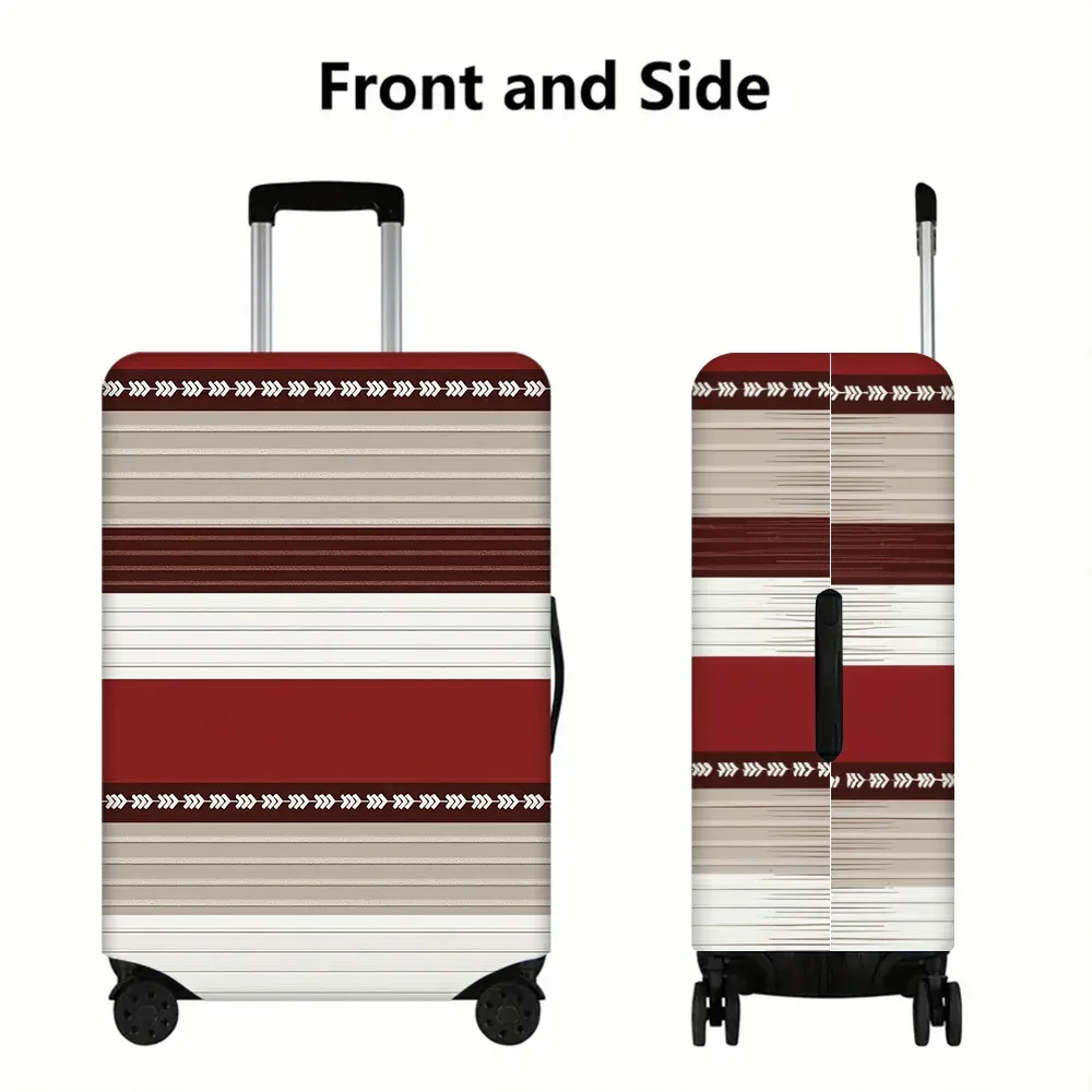 housse valise polyester gris bleu noir protection voyage format large variété usage safeguard valises transport