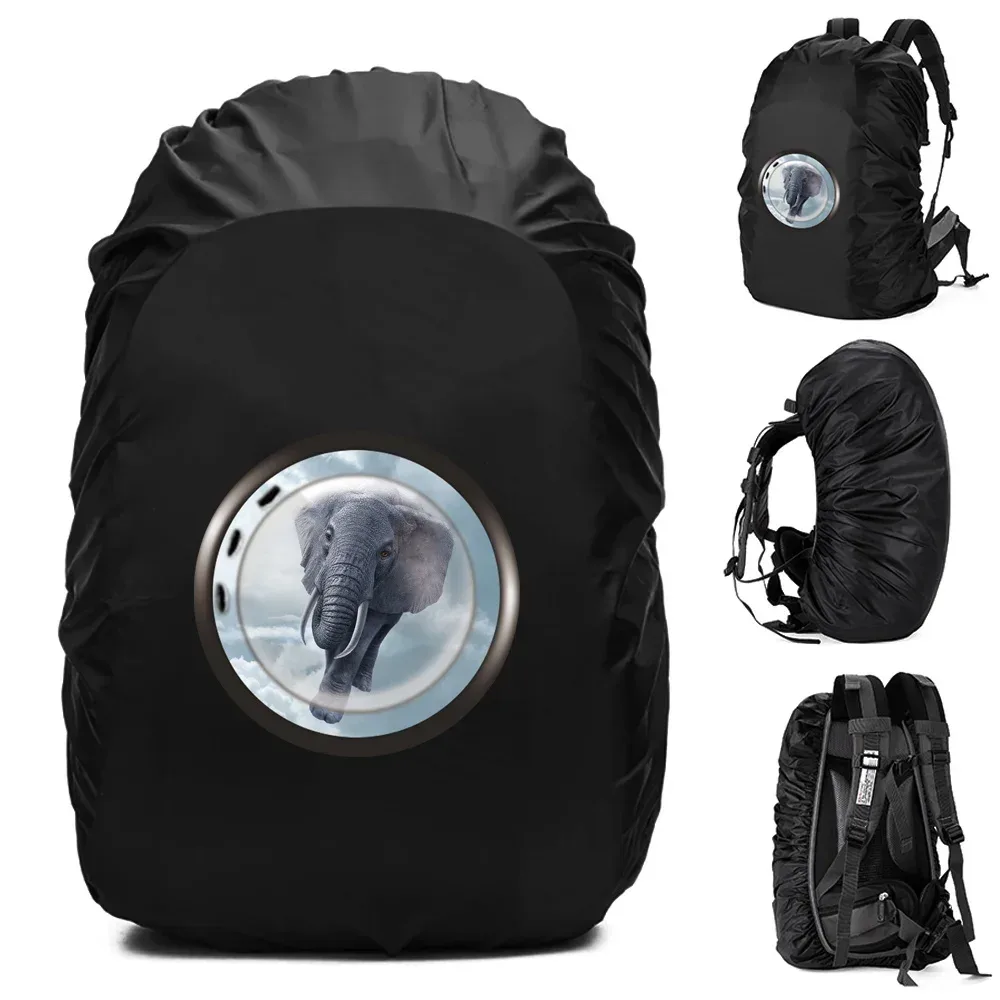 juste de pluie étanche pour sac à dos, sac de sport en plein air, housse anti-poussière, sac de protection, série window, 20-70l