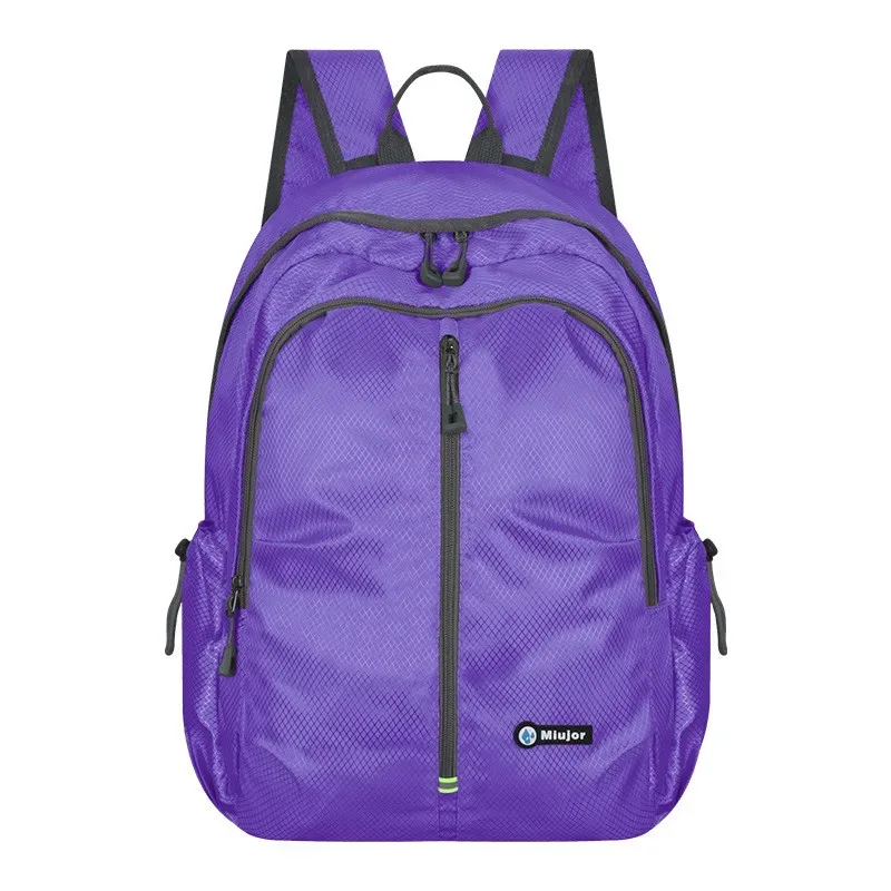 sac à dos pliable imperméable avec port pour écouteurs, sac à dos de randonnée léger de grande capacité pour le camping en plein air et les voyages, 11 couleurs