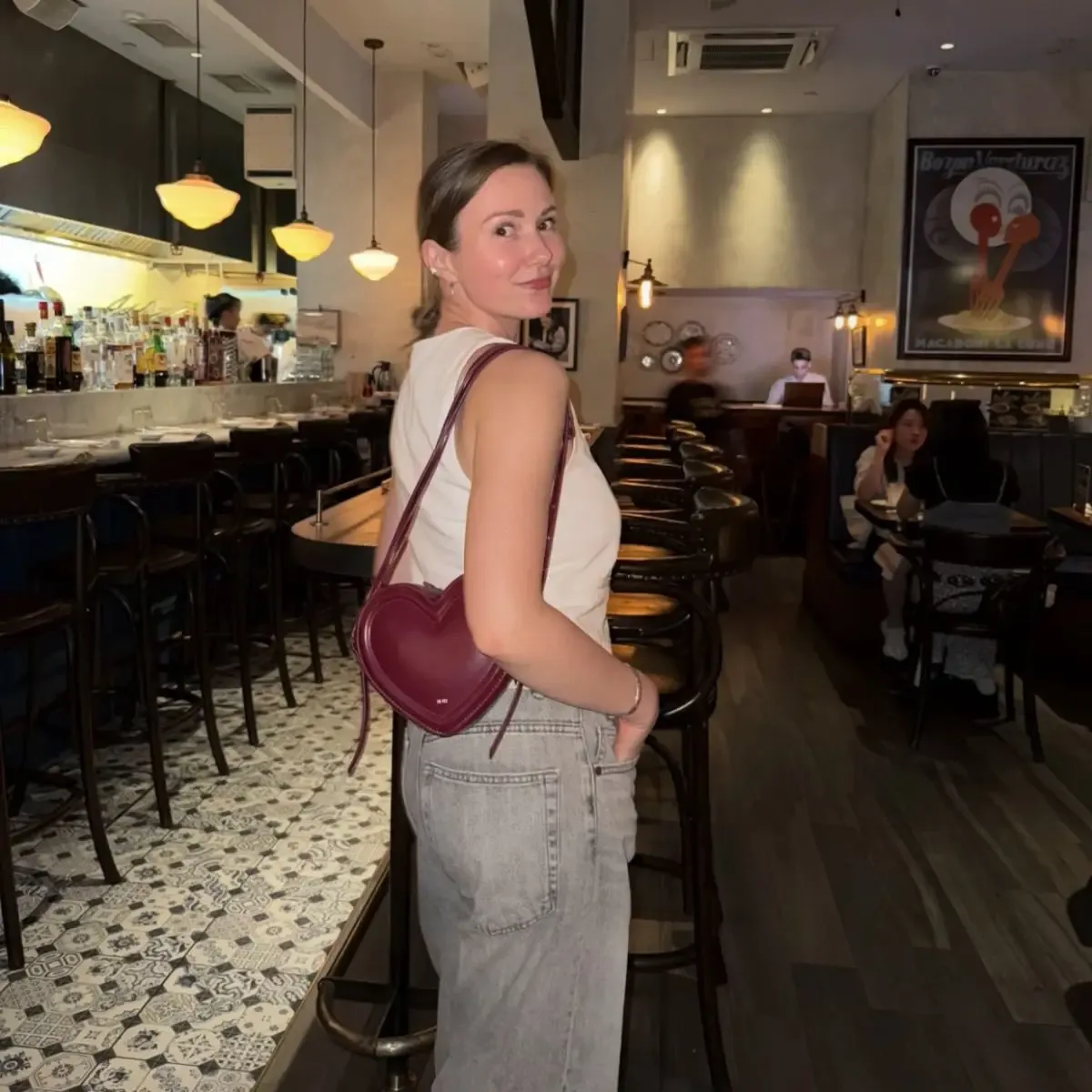 sac bandoulière en forme de cœur jwpei, sac d'amour tridimensionnel doux et cool, sac bandoulière pour femme