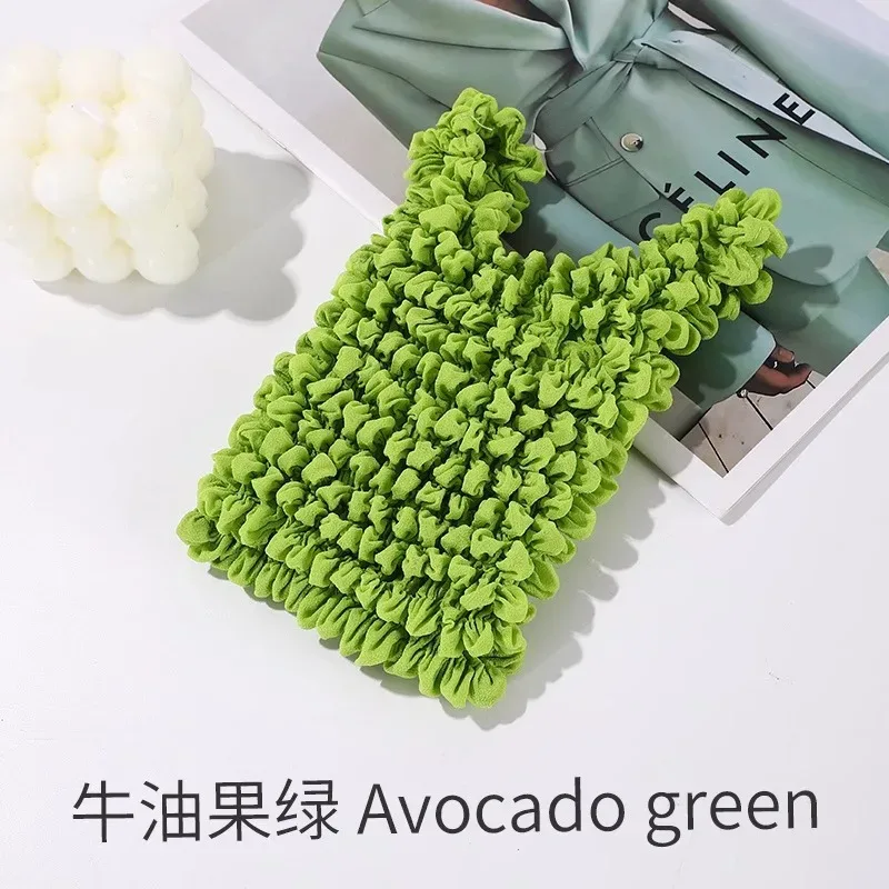 sac de rangement pliable et extensible en bulle, mini sac de courses grande capacité, sac à main élastique portable, 1 pièce
