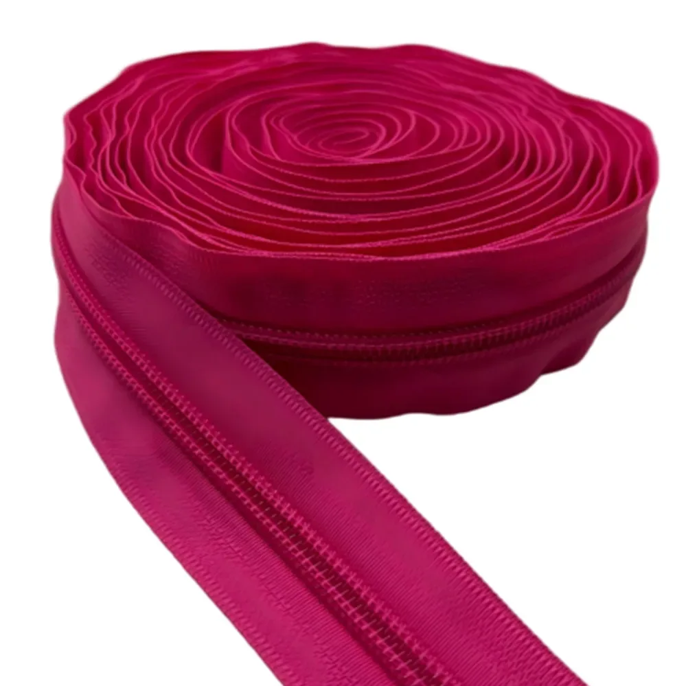 5 #   ruban de fermeture éclair en nylon arc-en-ciel sans curseur, 1-10m, fermetures éclair au mètre, kit de réparation de fermetures éclair pour sacs et fournitures