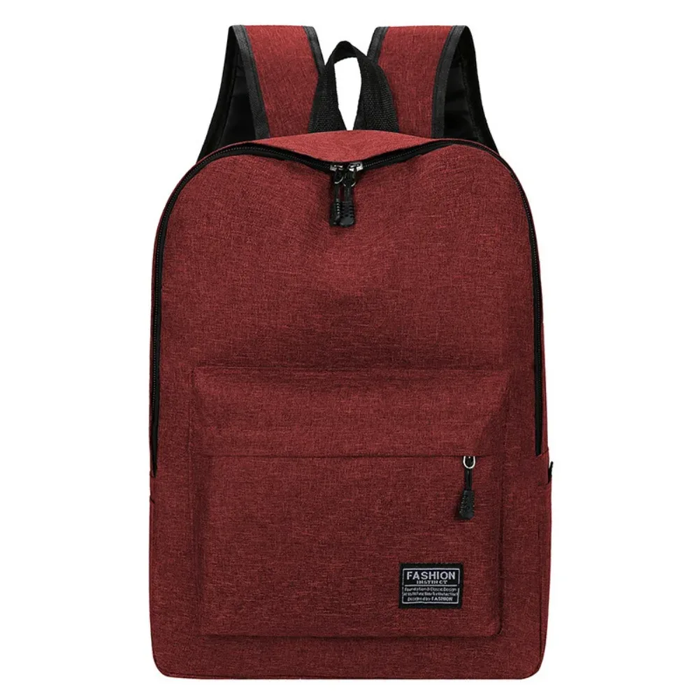 sac à dos polyvalent en tissu oxford de haute qualité 15 pouces noir gris bleu rouge sac d'ordinateur lavable sac à dos d'étudiant d'école unisexe