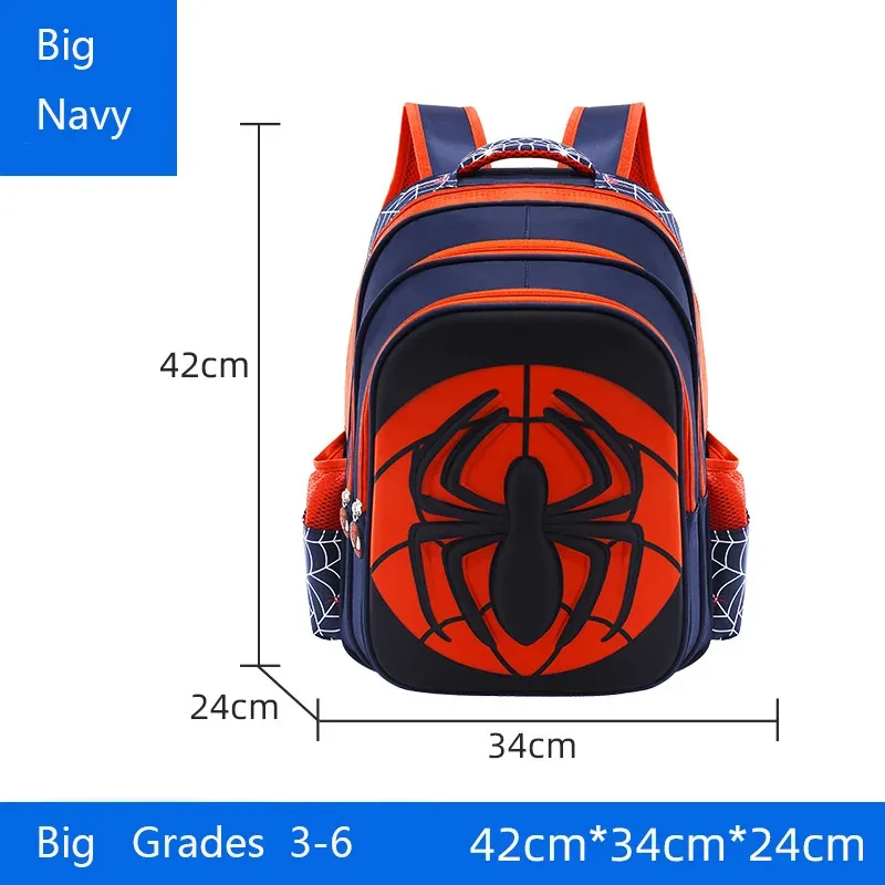 mode enfant sac à dos enfants garçons sac d'école rouge et noir motif araignée sac à dos avec trousse à crayons ensemble enfants fille boutique sac