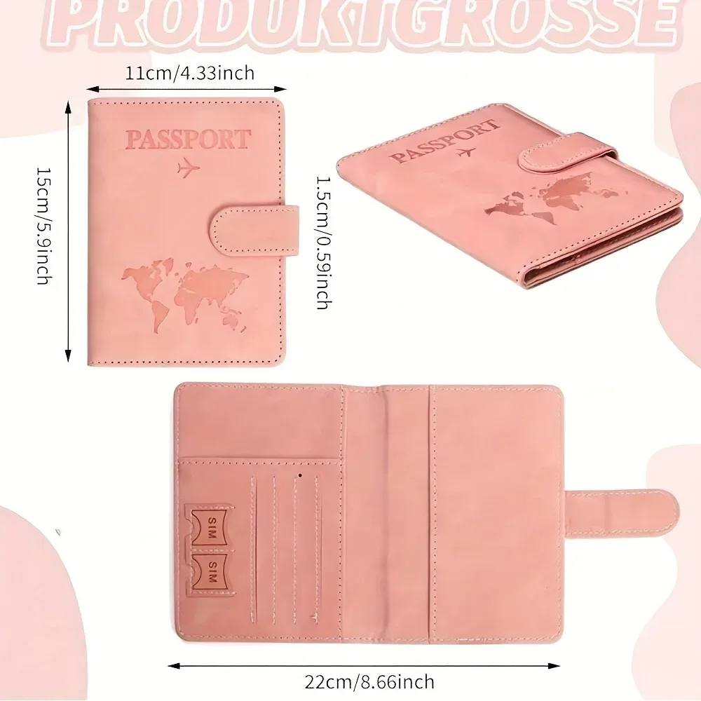 housse de passeport personnalisée avec nom, étui de passeport gravé avec monogramme, cadeau de mariage pour demoiselle d'honneur et garçon d'honneur