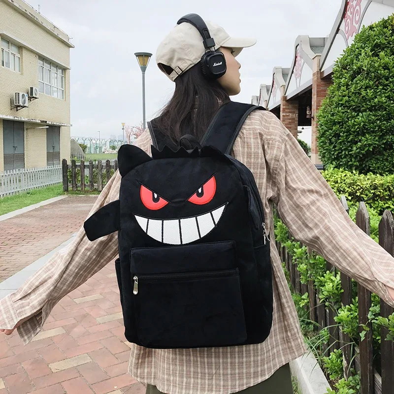 sacs à dos en tissu doux à motif de dessin animé pour femmes, sac d'ordinateur de grande capacité, sacs à main initiés, haute qualité, nouvelle mode