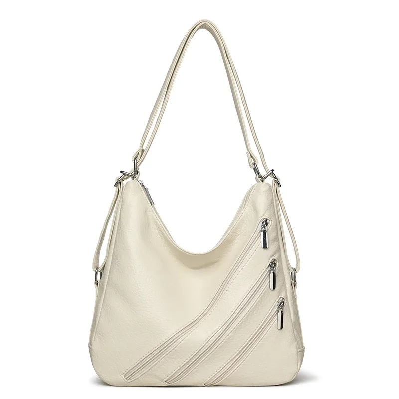 sac à dos en cuir pu de haute qualité pour femmes, sac à dos de grande capacité pour les déplacements, les voyages, l'école, sacs à bandoulière pour femmes