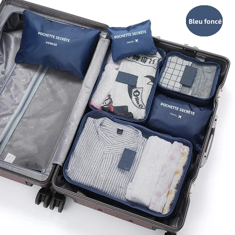 organisateur voyage sac compression tissu oxford gris bleu foncé rouge foncé choisir utilitaire transport affaires