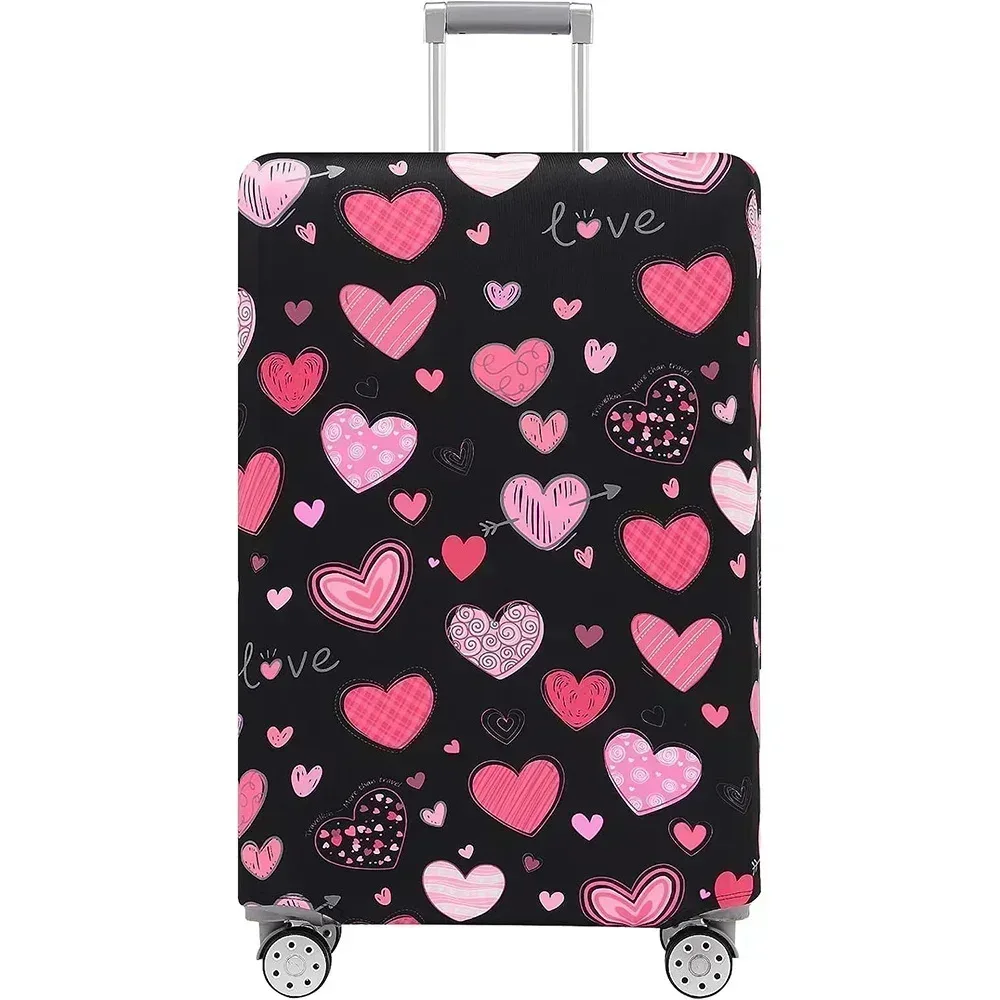 housse de protection pour bagages 18-32 pouces, housse de protection pour bagages en tissu extensible, housse anti-poussière, anti-rayures, housses de protection pour valises