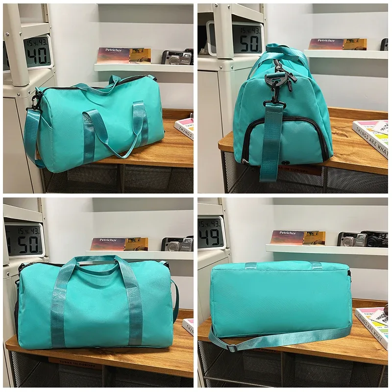 sac de sport personnalisé avec logo, sac de voyage à courte distance, sac à main avec séparation sec/humide, sac de sport personnalisé avec nom