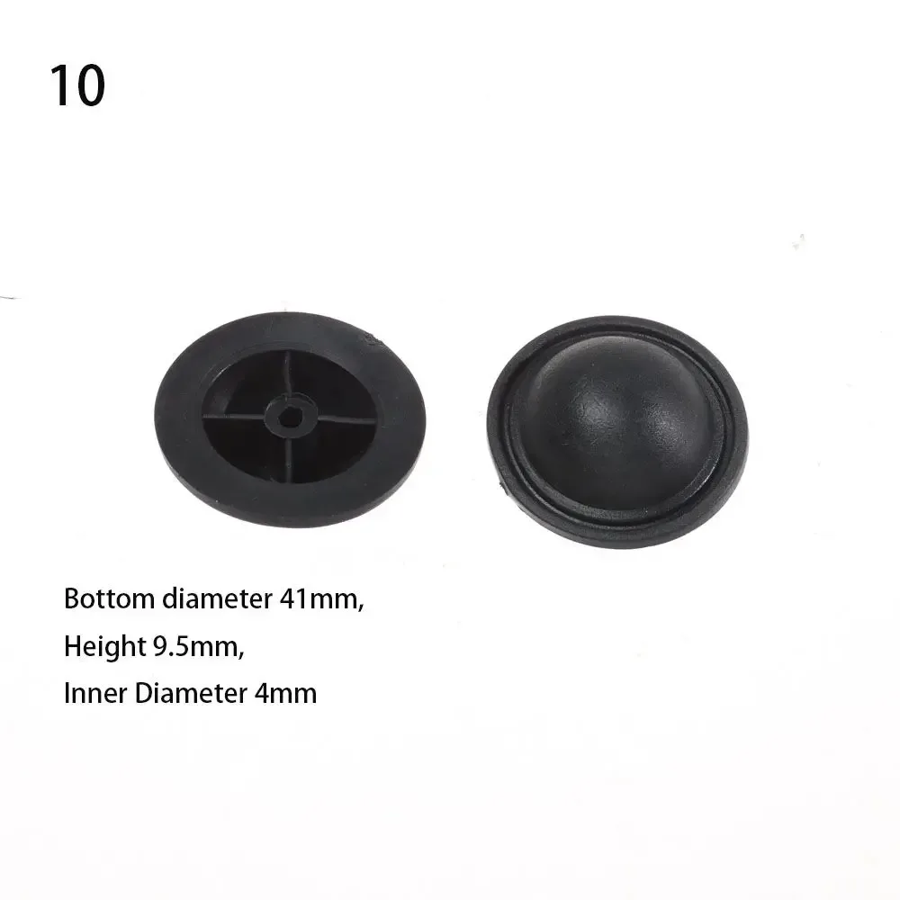 lot de 10 coussinets en plastique pour bagages, 13 styles, bricolage artisanal, sac noir, remplacement, valise, support, goujon