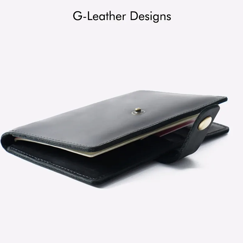 porte passeport organisateur voyage cuir vache noir documents cartes luxe finishing lisse efficacité organisation voyage accessoire