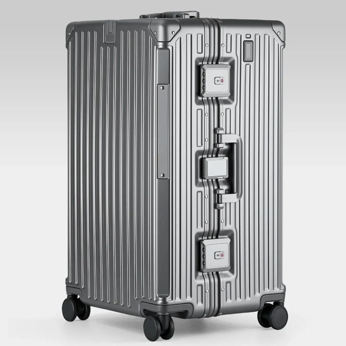 Valise de luxe de haute qualité, mise à niveau, matériau PC épais, bagages roulants, cadre en aluminium, sacs de chariot de voyage 20/24/26/28/30 pouces