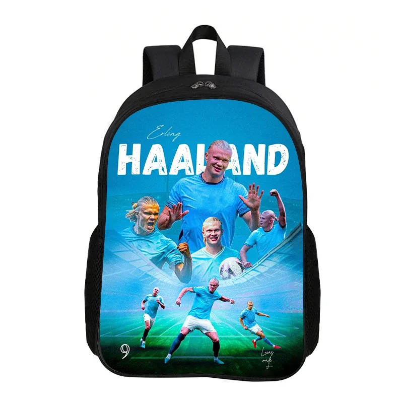 sac à dos haaland, fournitures scolaires, sac de voyage, sac à dos de sport pour enfants, sac à dos de football, sac à dos de star du football, meilleur cadeau