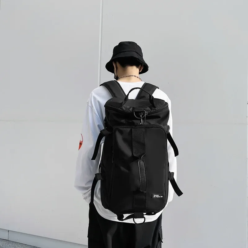 nouveau sac de voyage unisexe tendance, sac à main de haute qualité, sac à bagages grande capacité, sacs à dos imperméables, sac à main de style simple