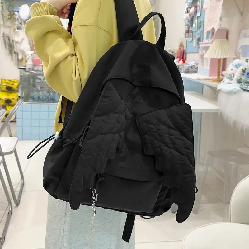 sac à dos de dessin animé tendance pour filles, taille moyenne, léger, avec design ergonomique pour l'école primaire, le collège et le lycée