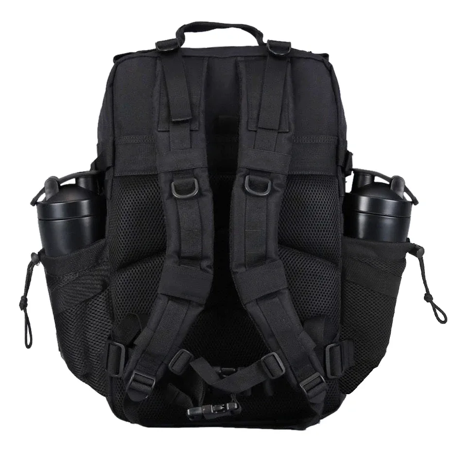 sac dos oxford université imperméable noir brossable 36 55 litres poche velcro informatique randonnée camping