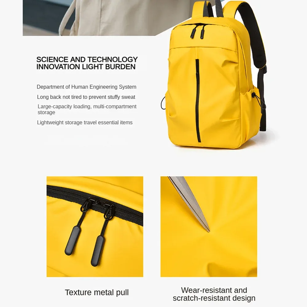 sac à dos d'ordinateur personnalisé avec logo, membrane étanche, pour couple, vente en gros, sacs à dos à la mode avec nom d'image