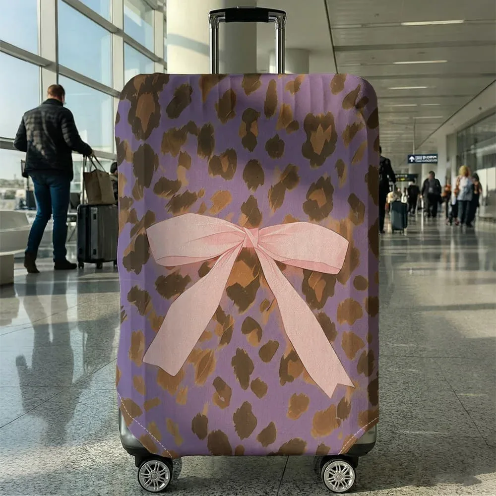 housse de protection pour bagages à motif animal, ensemble adapté aux housses de bagages de 18 à 32 pouces, housse de poignée de valise, accessoires de voyage