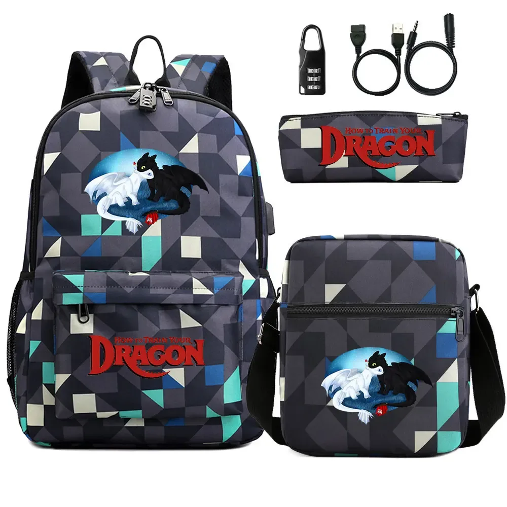 sac dos oxford université logo how to train your dragon motif dragons poche téléphone portable bandoulière arquée fermeture éclair usage enfant voyage