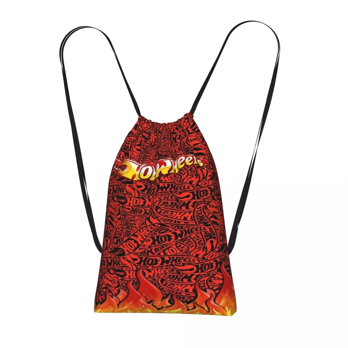 sac à dos à cordon hot wheels race, sac de sport, sac de voyage portable à cordon pour hommes et femmes